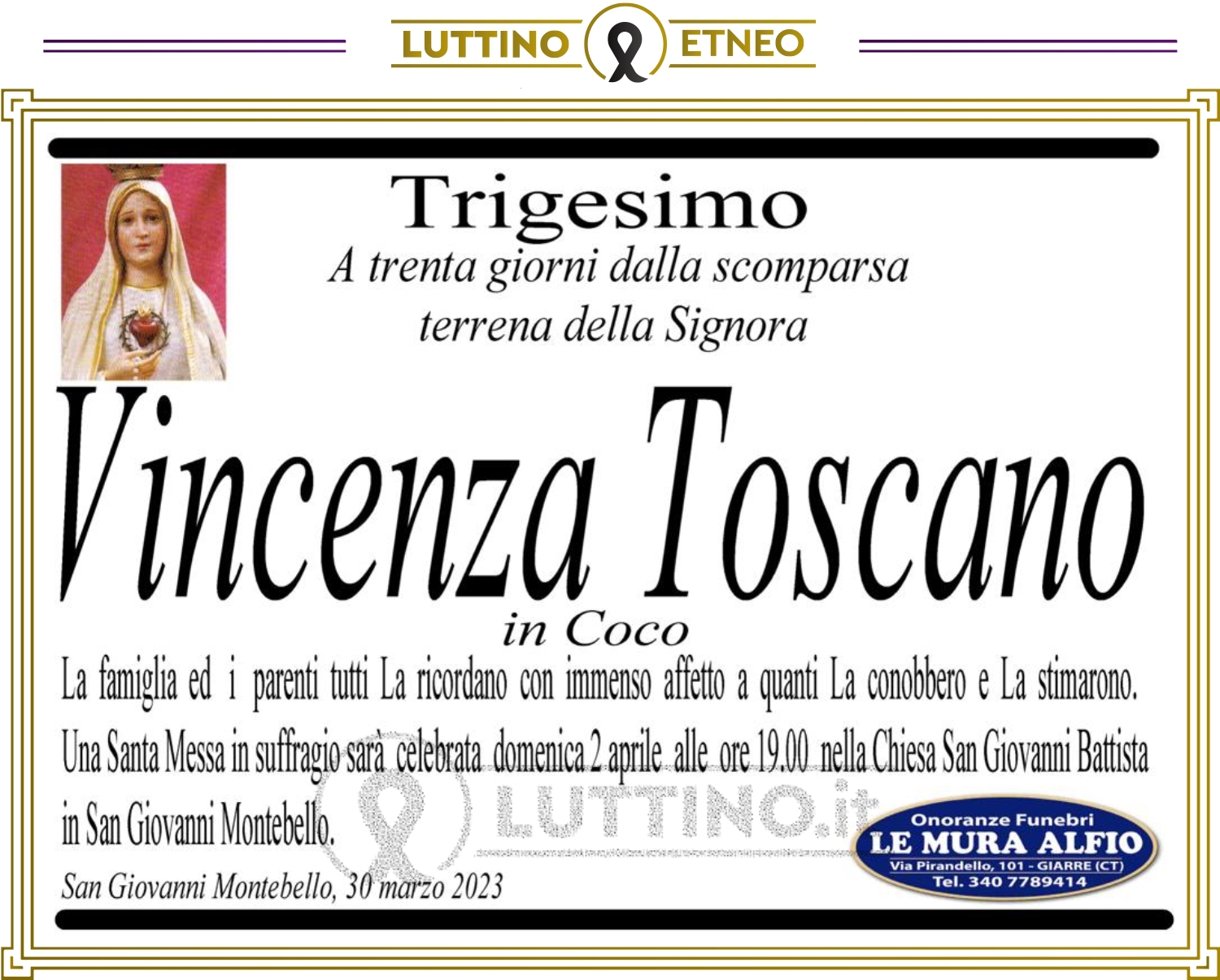 Vincenza  Toscano